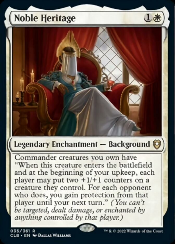 Noble Heritage [Commander Legends: Battle for Baldur's Gate] | Gam3 Escape
