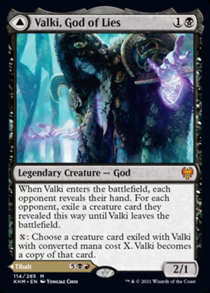 Valki, God of Lies // Tibalt, Cosmic Impostor [Kaldheim] | Gam3 Escape