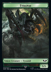 Tyranid (017) // Tyranid (018) Double-sided Token (Surge Foil) [Universes Beyond: Warhammer 40,000 Tokens] | Gam3 Escape