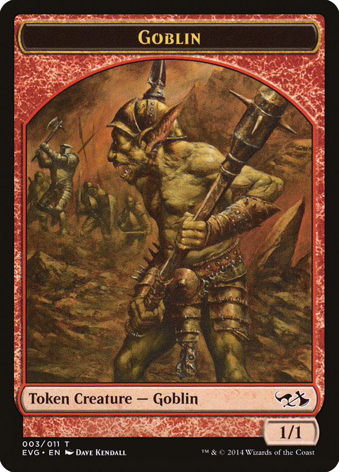 Goblin Token (Elves vs. Goblins) [Duel Decks Anthology Tokens] | Gam3 Escape