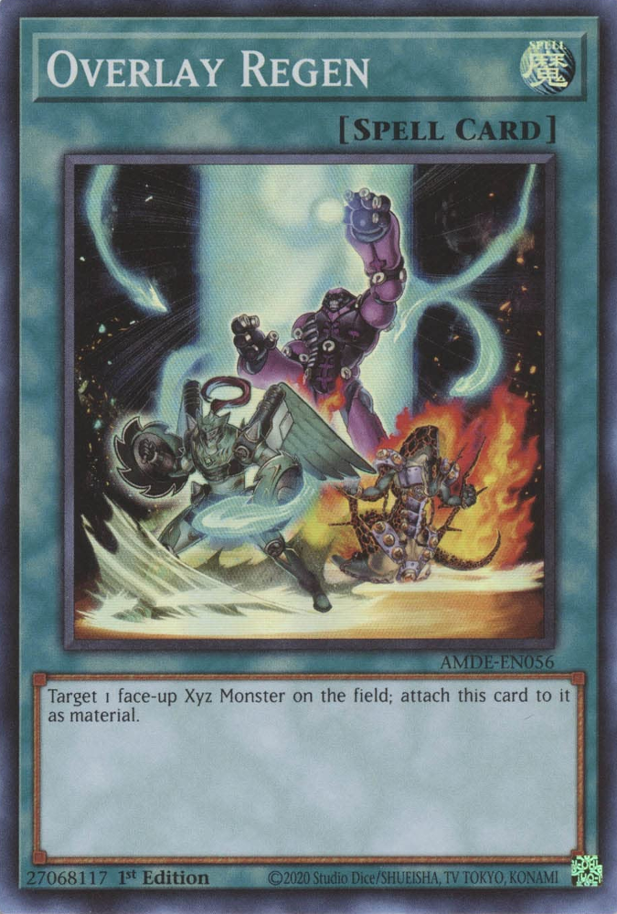 Overlay Regen [AMDE-EN056] Super Rare | Gam3 Escape