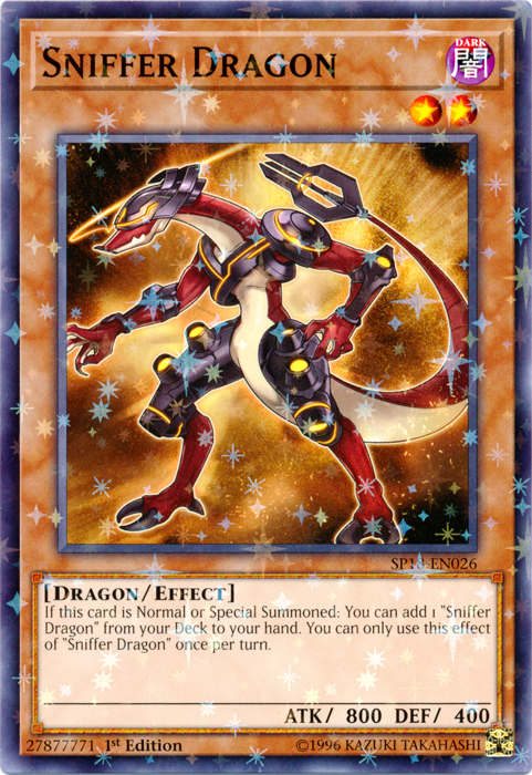 Sniffer Dragon (Starfoil) [SP18-EN026] Starfoil Rare | Gam3 Escape