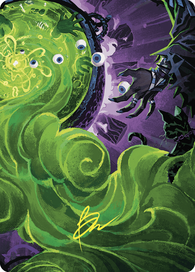 Waste Not Art Card (Gold-Stamped Signature) [Wilds of Eldraine Art Series] | Gam3 Escape