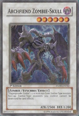 Archfiend Zombie-Skull [ANPR-EN042] Super Rare | Gam3 Escape