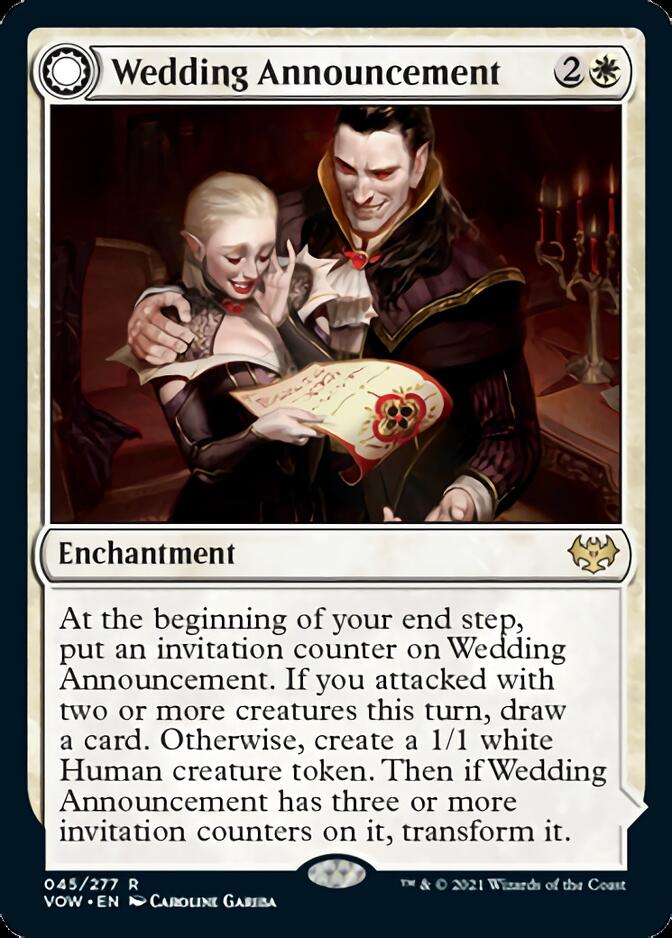 Wedding Announcement // Wedding Festivity [Innistrad: Crimson Vow] | Gam3 Escape