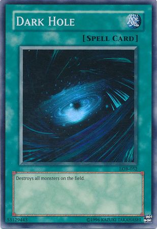 Dark Hole (Spell) [LOB-052] Super Rare | Gam3 Escape