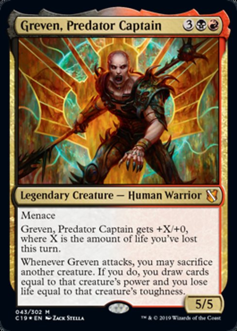 Greven, Predator Captain [Commander 2019] | Gam3 Escape