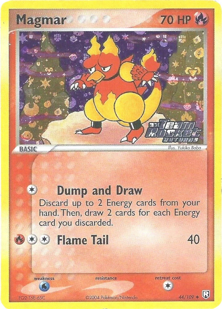 Magmar (44/109) (Stamped) [EX: Team Rocket Returns] | Gam3 Escape