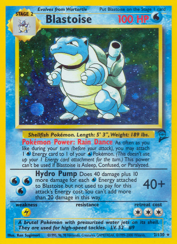 Blastoise (2/130) [Base Set 2] | Gam3 Escape