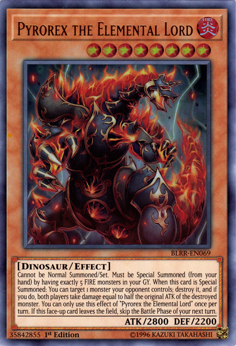 Pyrorex the Elemental Lord [BLRR-EN069] Ultra Rare | Gam3 Escape