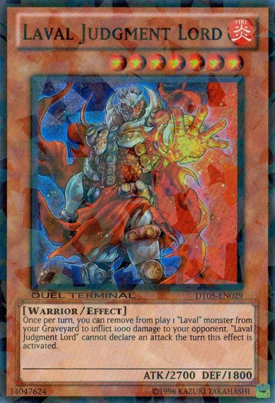Laval Judgment Lord [DT05-EN029] Super Rare | Gam3 Escape