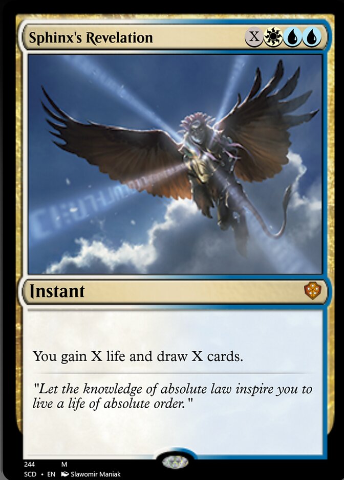 Sphinx's Revelation [Starter Commander Decks] | Gam3 Escape