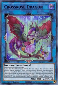 Crossrose Dragon (Blue) [LDS2-EN114] Ultra Rare | Gam3 Escape