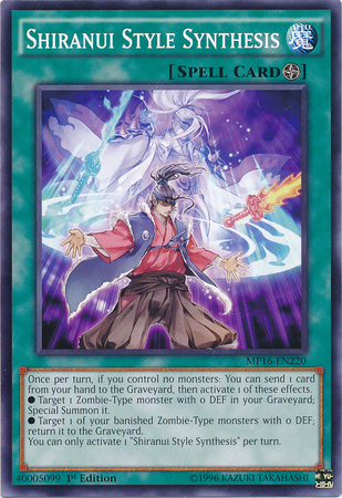 Shiranui Style Synthesis [MP16-EN220] Common | Gam3 Escape