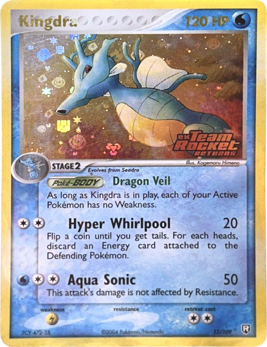 Kingdra (12/109) (Stamped) [EX: Team Rocket Returns] | Gam3 Escape