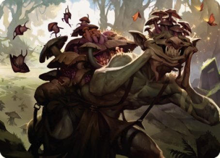 Sprouting Goblin Art Card [Dominaria United Art Series] | Gam3 Escape