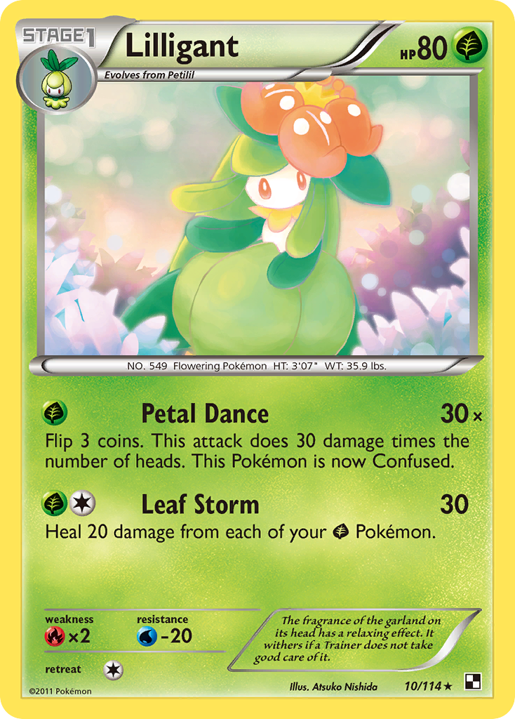 Lilligant (10/114) [Black & White: Base Set] | Gam3 Escape