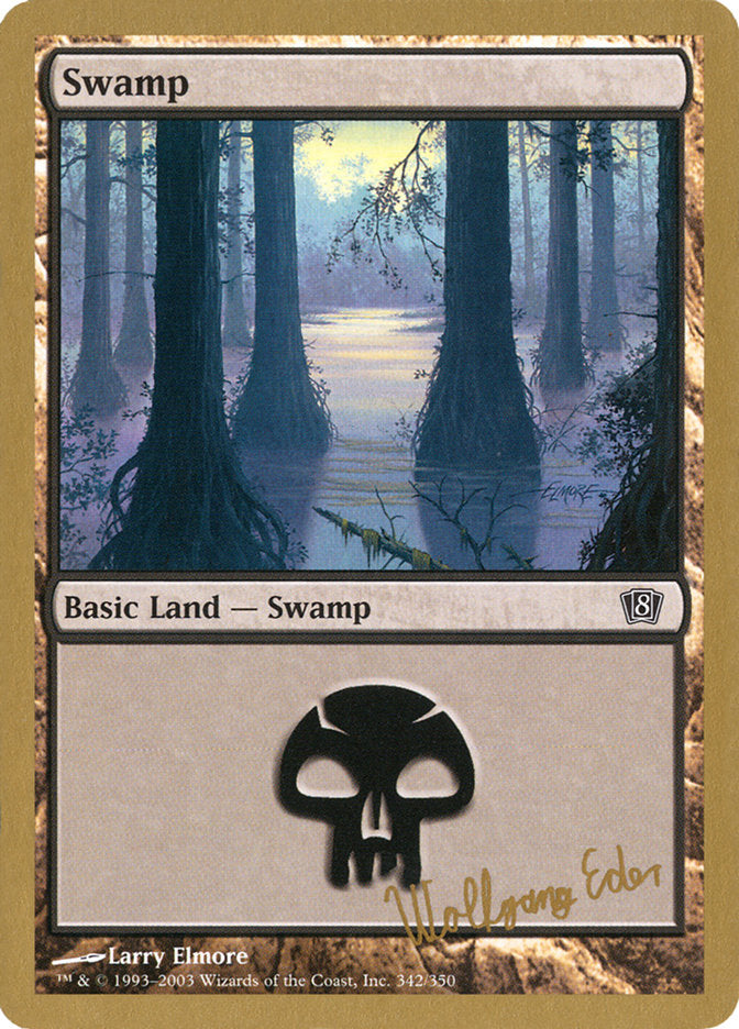 Swamp (344) (we342) [World Championship Decks 2003] | Gam3 Escape