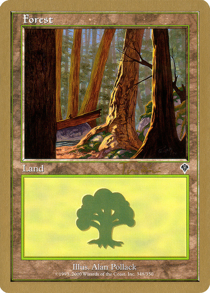 Forest (jt348a) (Jan Tomcani) [World Championship Decks 2001] | Gam3 Escape