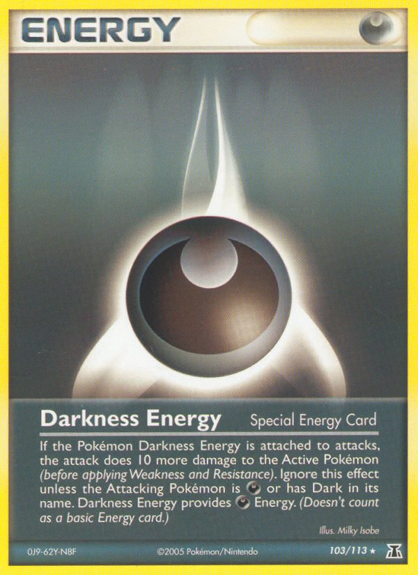 Darkness Energy (103/113) [EX: Delta Species] | Gam3 Escape