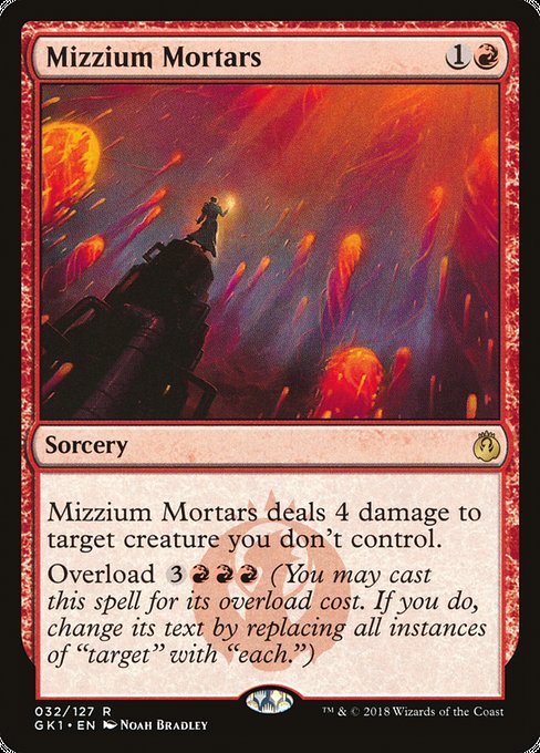 Mizzium Mortars [GRN Guild Kit] | Gam3 Escape