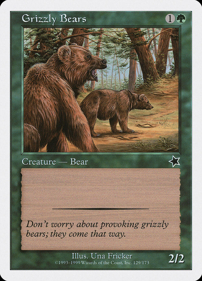 Grizzly Bears [Starter 1999] | Gam3 Escape