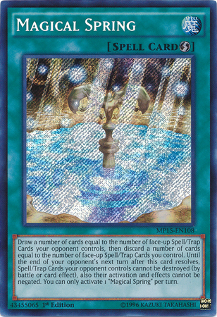 Magical Spring [MP15-EN108] Secret Rare | Gam3 Escape