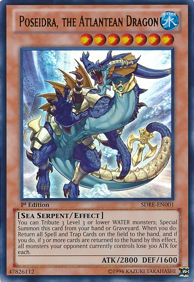 Poseidra, the Atlantean Dragon [SDRE-EN001] Ultra Rare | Gam3 Escape