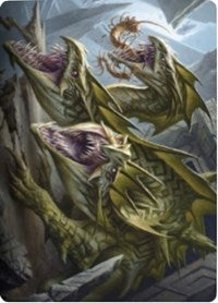 Grakmaw, Skyclave Ravager Art Card [Zendikar Rising Art Series] | Gam3 Escape