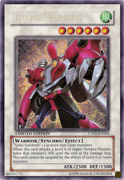 Turbo Warrior [CT05-EN004] Secret Rare | Gam3 Escape