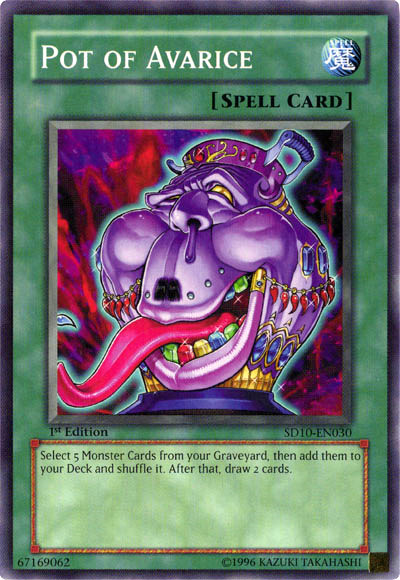 Pot of Avarice [SD10-EN030] Common | Gam3 Escape