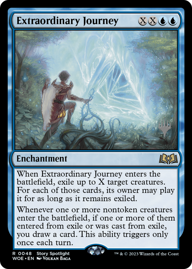 Extraordinary Journey (Promo Pack) [Wilds of Eldraine Promos] | Gam3 Escape