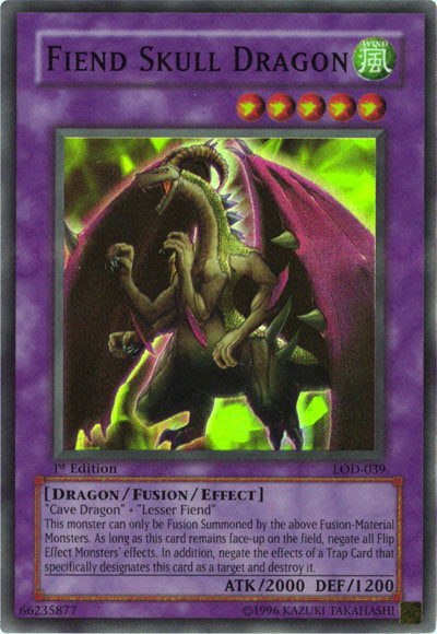 Fiend Skull Dragon [LOD-039] Super Rare | Gam3 Escape