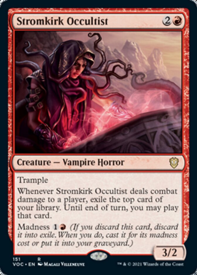 Stromkirk Occultist [Innistrad: Crimson Vow Commander] | Gam3 Escape