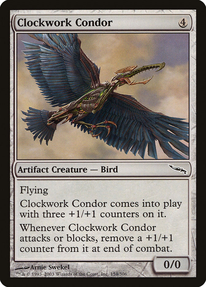 Clockwork Condor [Mirrodin] | Gam3 Escape