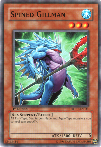 Spined Gillman [RGBT-EN034] Common | Gam3 Escape