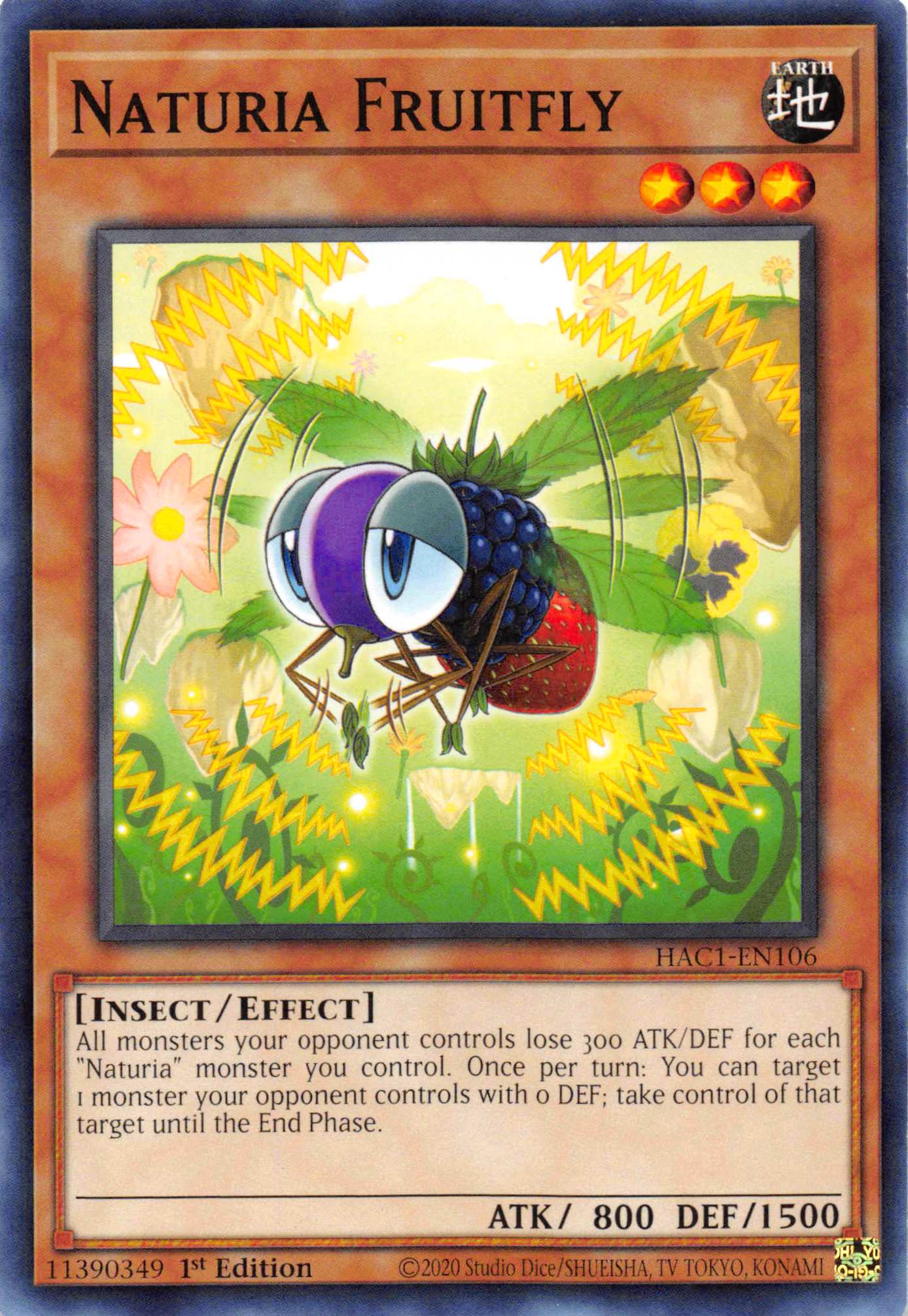 Naturia Fruitfly [HAC1-EN106] Common | Gam3 Escape