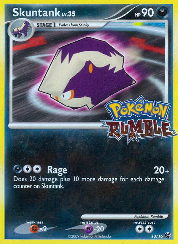 Skuntank (13/16) [Pokémon Rumble] | Gam3 Escape