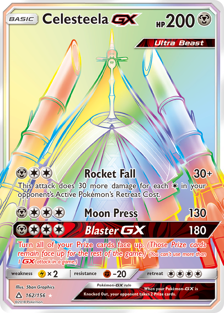 Celesteela GX (162/156) [Sun & Moon: Ultra Prism] | Gam3 Escape