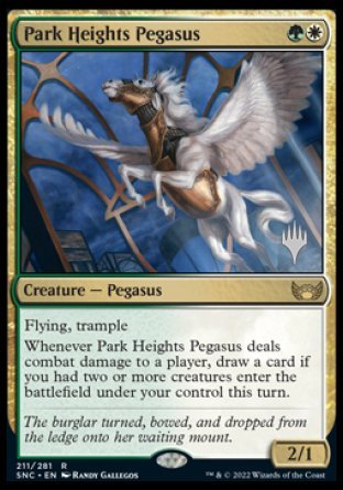 Park Heights Pegasus (Promo Pack) [Streets of New Capenna Promos] | Gam3 Escape