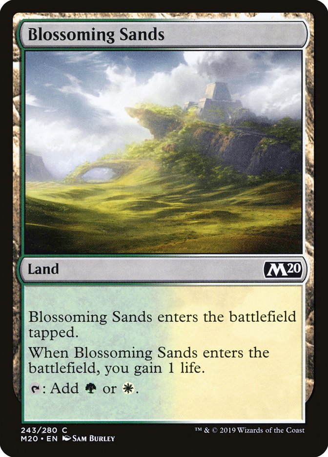 Blossoming Sands [Core Set 2020] | Gam3 Escape