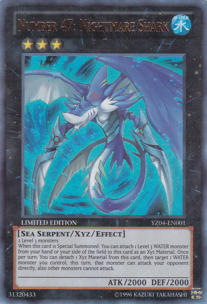 Number 47: Nightmare Shark [YZ04-EN001] Ultra Rare | Gam3 Escape
