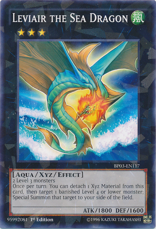 Leviair the Sea Dragon (Shatterfoil) [BP03-EN117] Rare | Gam3 Escape