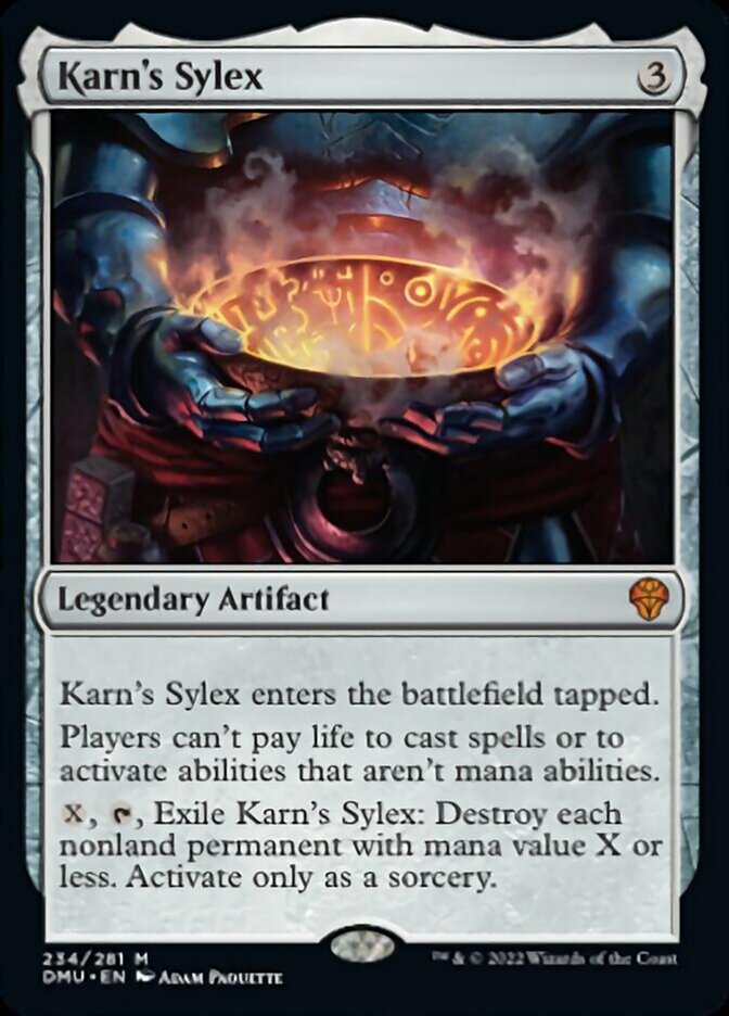 Karn's Sylex [Dominaria United] | Gam3 Escape