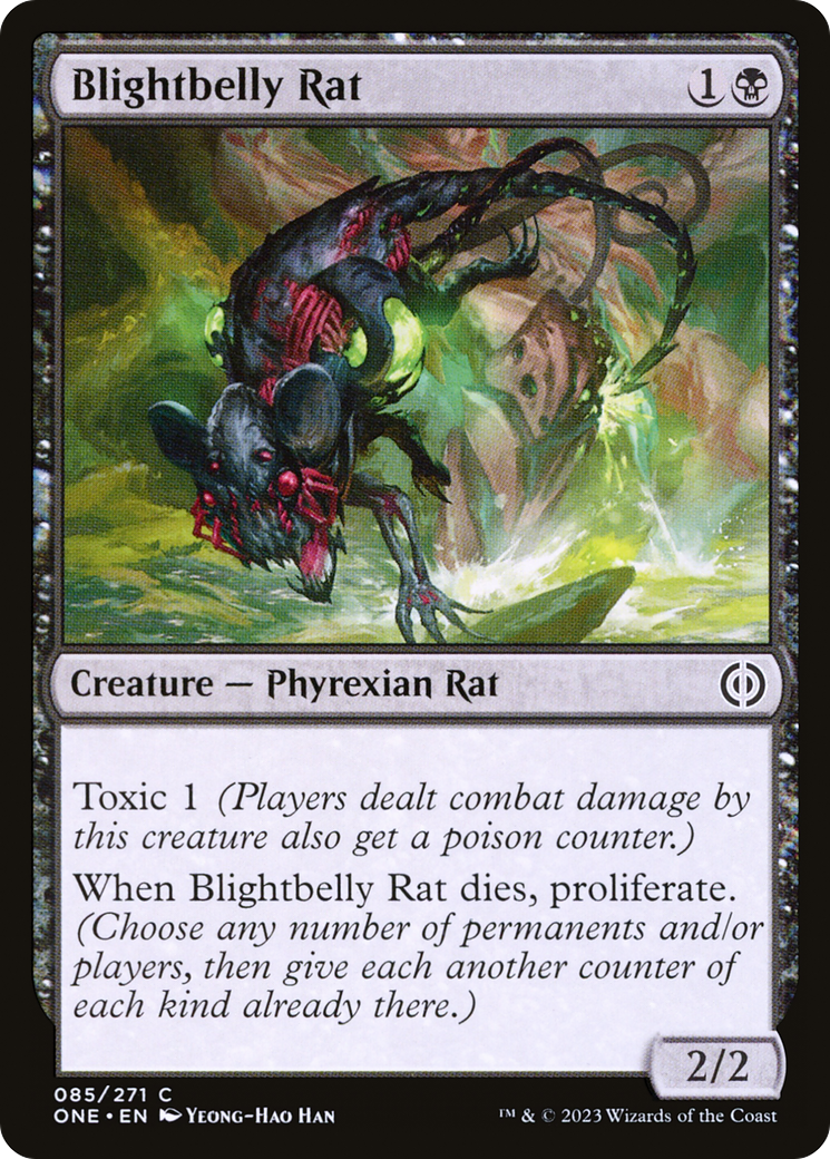 Blightbelly Rat [Phyrexia: All Will Be One] | Gam3 Escape