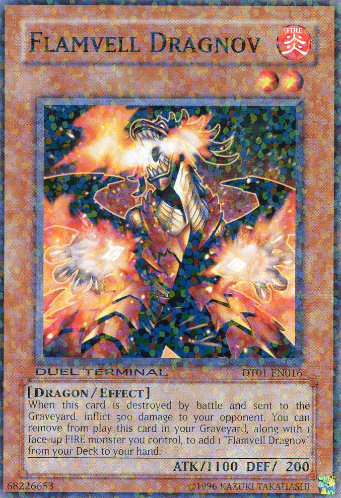 Flamvell Dragnov [DT01-EN016] Super Rare | Gam3 Escape