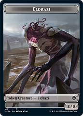 Eldrazi // Soldier Double-Sided Token [Starter Commander Decks] | Gam3 Escape