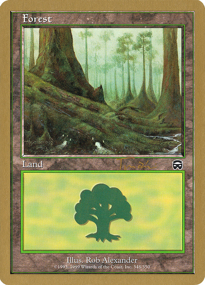 Forest (jt348) (Jan Tomcani) [World Championship Decks 2001] | Gam3 Escape