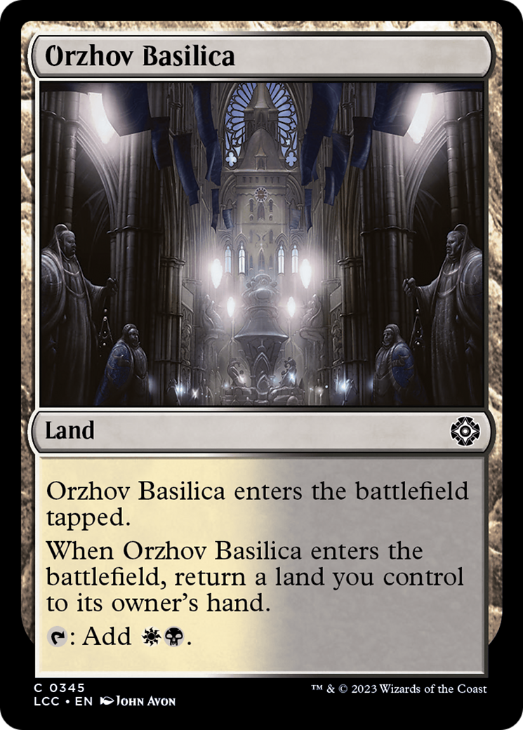 Orzhov Basilica [The Lost Caverns of Ixalan Commander] | Gam3 Escape