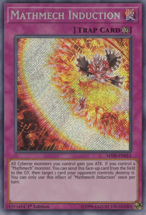 Mathmech Induction [MYFI-EN013] Secret Rare | Gam3 Escape